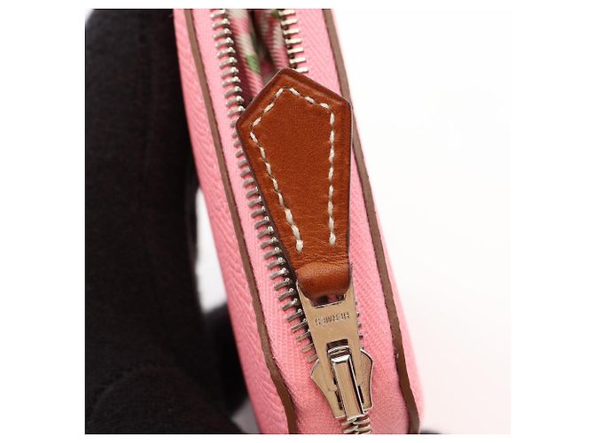 Azap Hermès Hermes Pink Epsom Leather Coin Purse - view 8