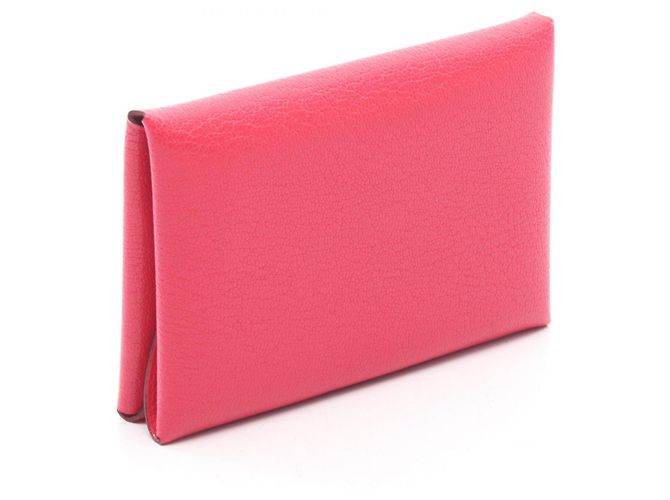 Hermès Hermes Calvi Duo Geldbörse/Münzbeutel - Ansicht 2
