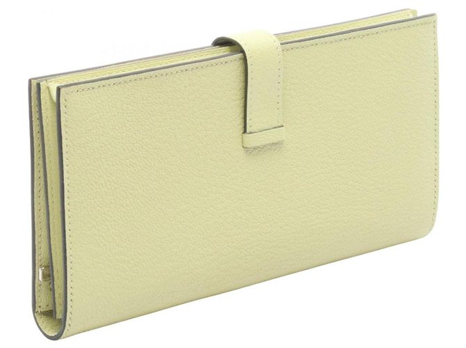 Hermès Hermes Bearn Soufflé Bi-fold langes Portemonnaie - Ansicht 2