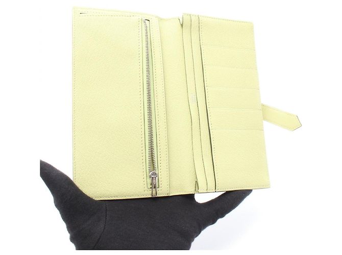 Hermès Hermes Bearn Soufflé Bi-fold langes Portemonnaie - Ansicht 3