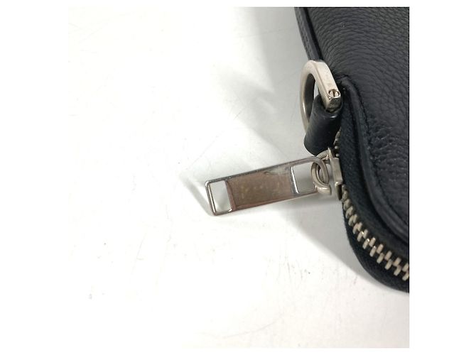 Borsa a pochette Christian Dior in pelle nera - vista 9