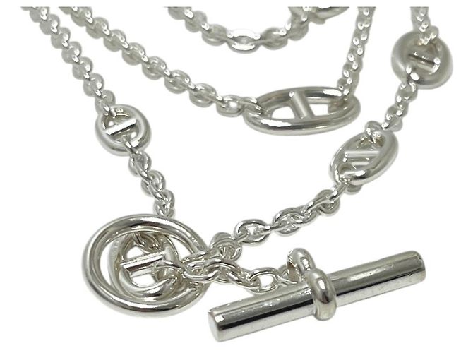 Hermès Collana Lunga Hermes Chaine d'Ancre Farandole 160 - vista 6