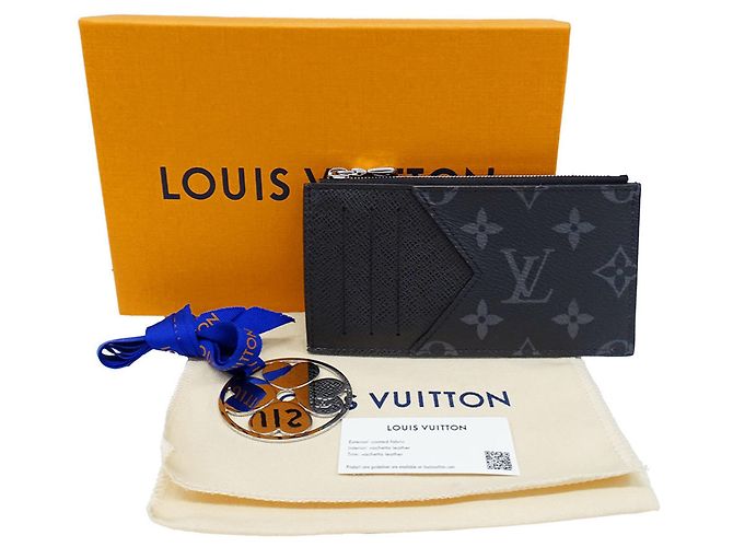 Louis Vuitton Kartenetui Monogram Eclipse Schwarz - Ansicht 5