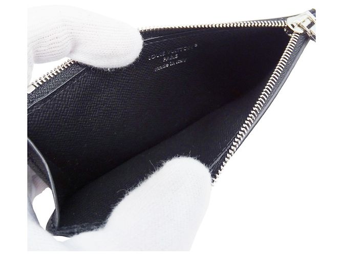 Louis Vuitton Kartenetui Monogram Eclipse Schwarz - Ansicht 6