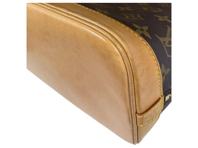 Borsa a mano Louis Vuitton Alma Monogram - vista 11