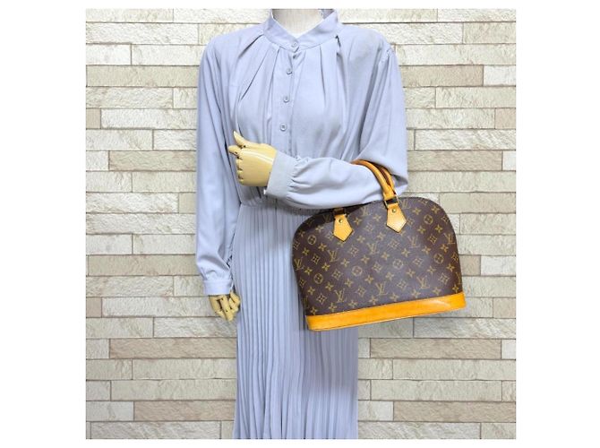 Borsa a mano Louis Vuitton Alma Monogram - vista 2