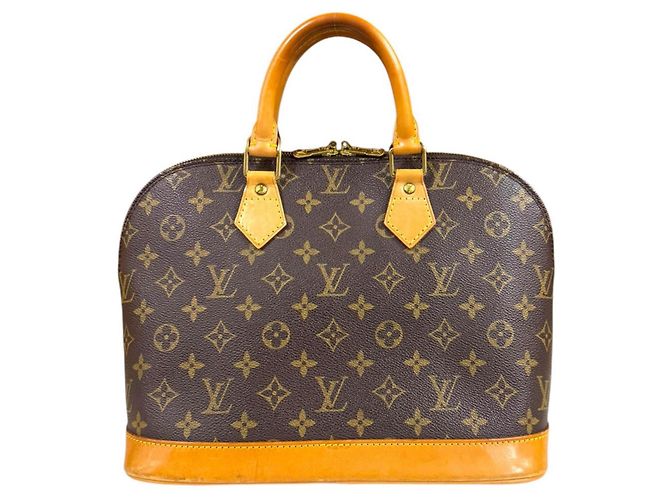 Borsa a mano Louis Vuitton Alma Monogram - vista 3