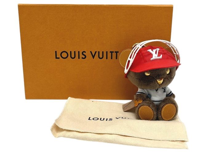 Louis Vuitton Multi-color Schlüsselanhänger mit LV Louis Bear - Ansicht 12