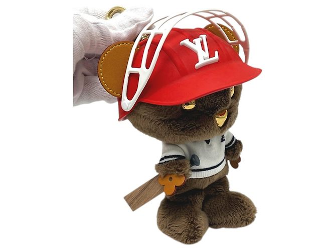 Louis Vuitton Multi-color Schlüsselanhänger mit LV Louis Bear - Ansicht 3