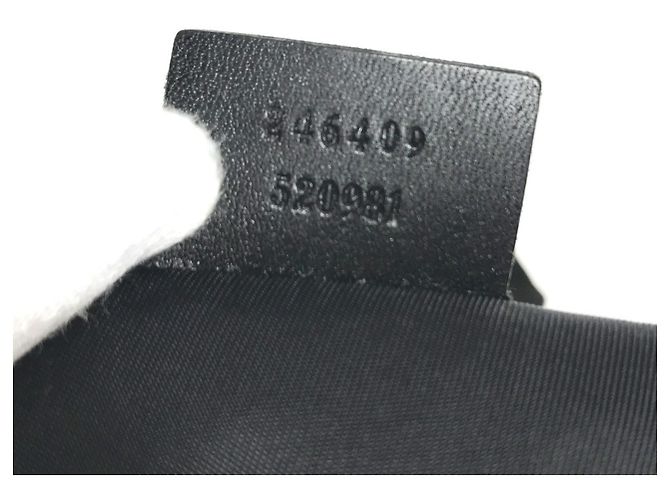 Borsa a tracolla Gucci in nylon nero - vista 13