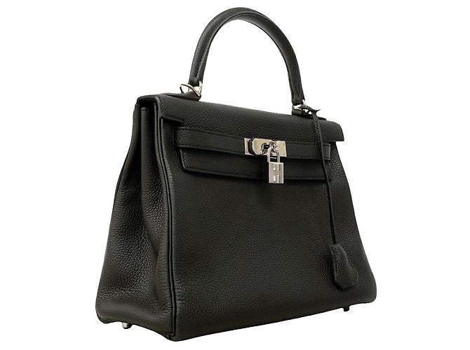 Hermès Bolsa Hermes Kelly 28 em couro Togo - vista 2