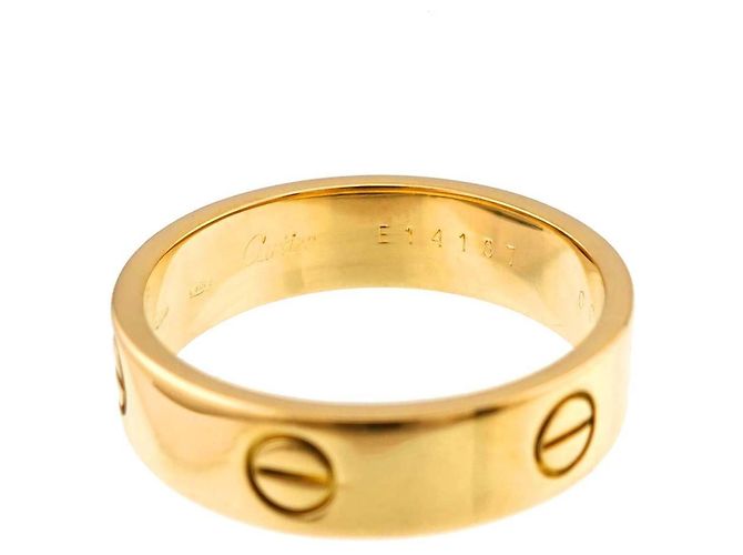 Anello Cartier Love in oro giallo 18K - vista 3