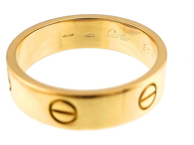 Anello Cartier Love in oro giallo 18K - vista 5