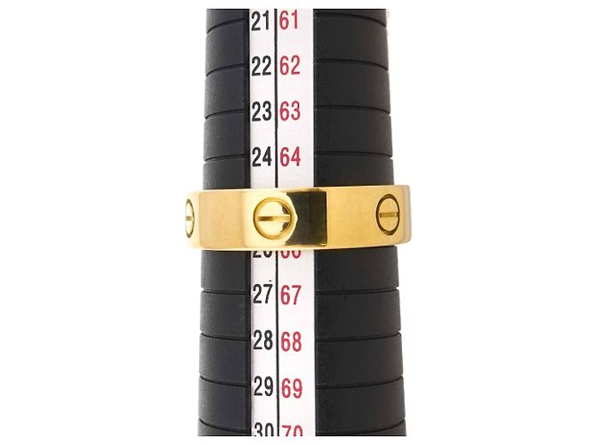 Anello Cartier Love in oro giallo 18K - vista 7