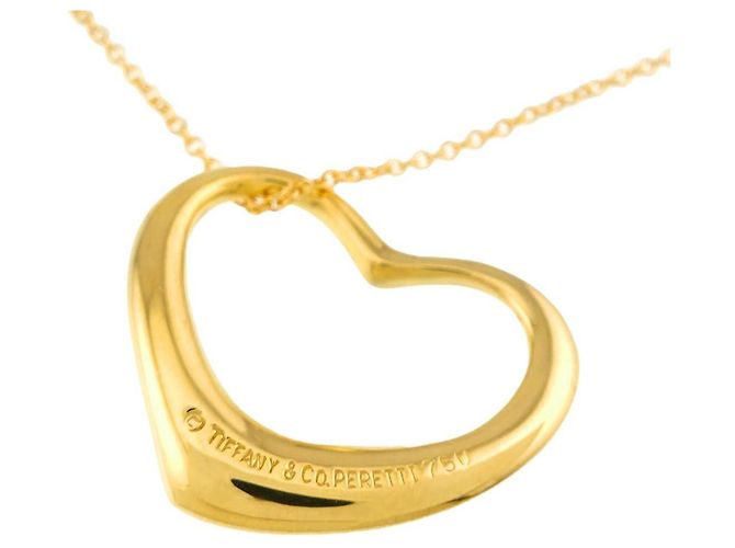 Autre Marque Collana Cuore in Oro Giallo 18K Tiffany & Co. - vista 4