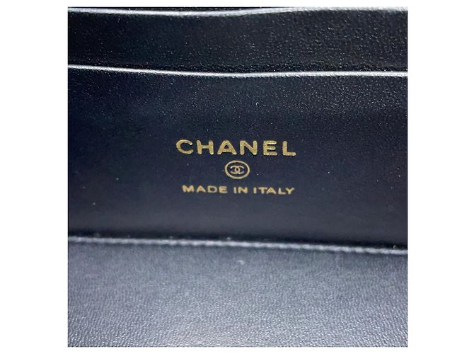 Vanity Borsa a tracolla Chanel con catena nera - vista 15