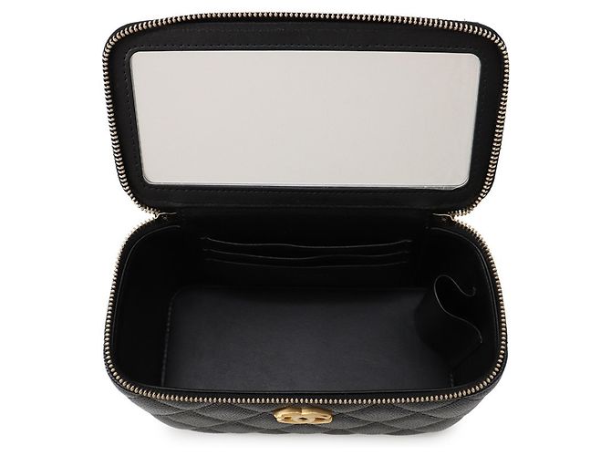 Vanity Borsa a tracolla Chanel con catena nera - vista 5