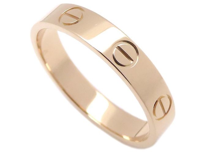 Anello Cartier Mini Love in oro rosa 18K - vista 2