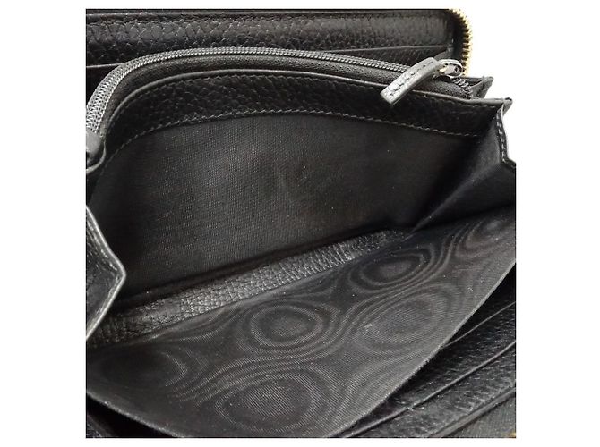 Cartera larga Gucci GG Marmont de piel negra - vista 10