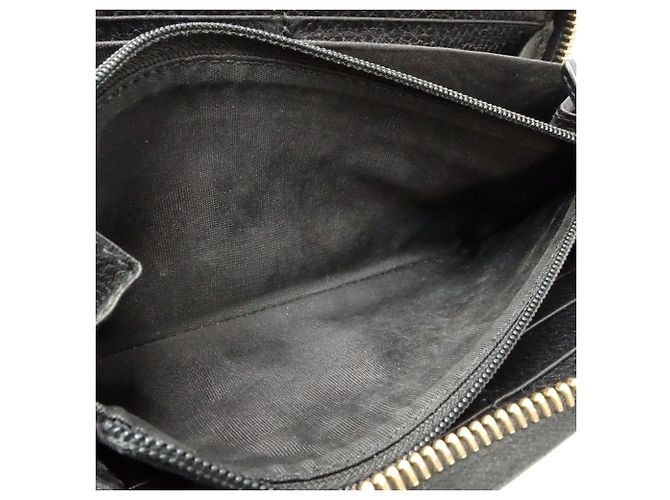 Cartera larga Gucci GG Marmont de piel negra - vista 11