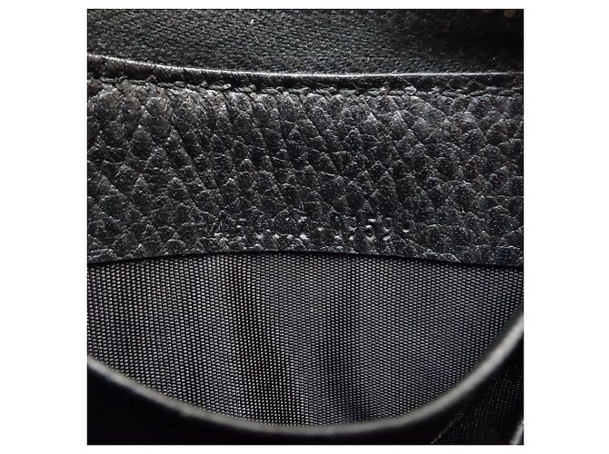 Cartera larga Gucci GG Marmont de piel negra - vista 12