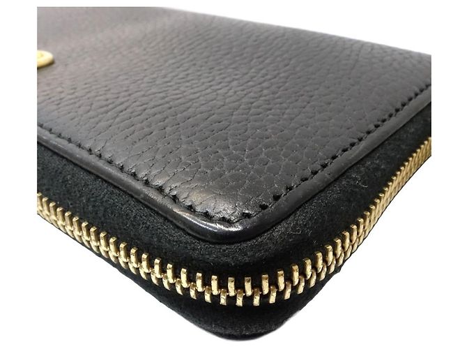 Cartera larga Gucci GG Marmont de piel negra - vista 6
