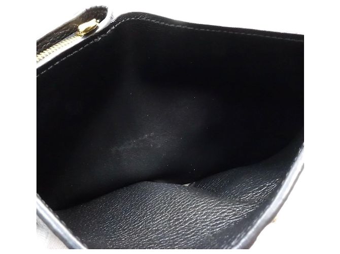 Portafoglio tri-fold Louis Vuitton Monogram Empreinte in Noir - vista 8