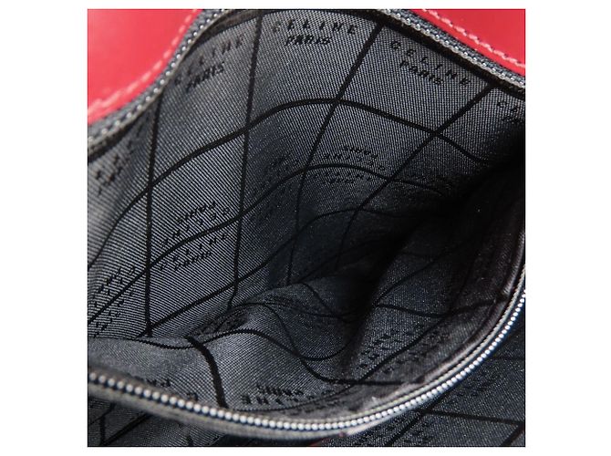 Céline Bolso Celine Double Flap en rojo vino - vista 11