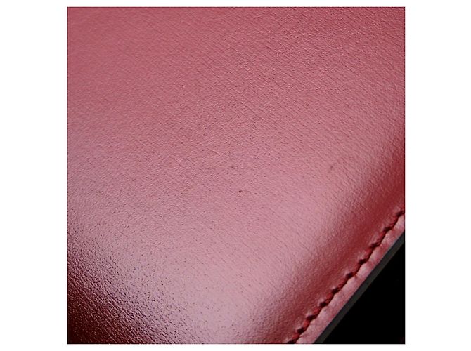 Céline Bolso Celine Double Flap en rojo vino - vista 19