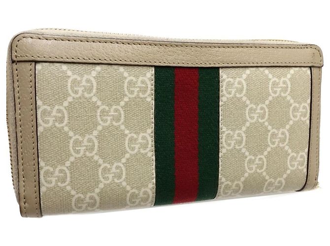 Portafoglio con zip GUCCI Ophidia - vista 4