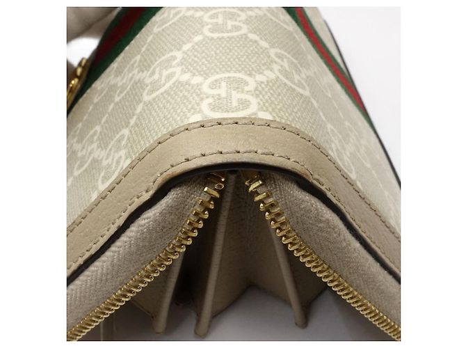 Portafoglio con zip GUCCI Ophidia - vista 7