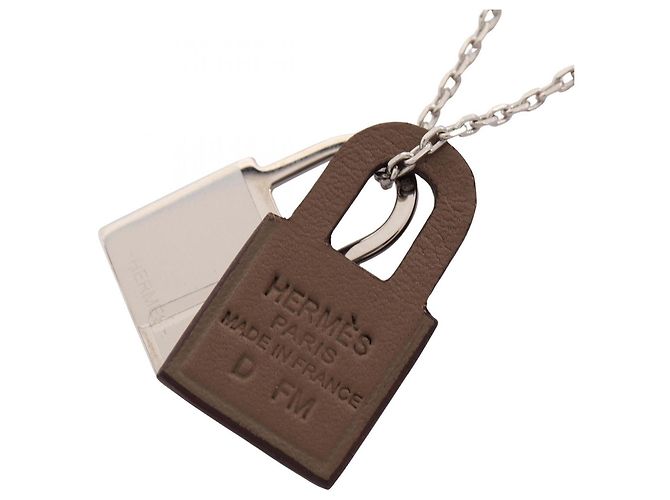 Hermès Collier Hermes O'Kelly Etoupe - vue 2