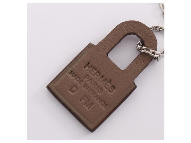 Hermès Collier Hermes O'Kelly Etoupe - vue 5