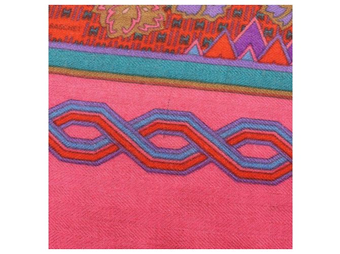 Hermès Carré Géant 140 Geometrischer Schal - Ansicht 7