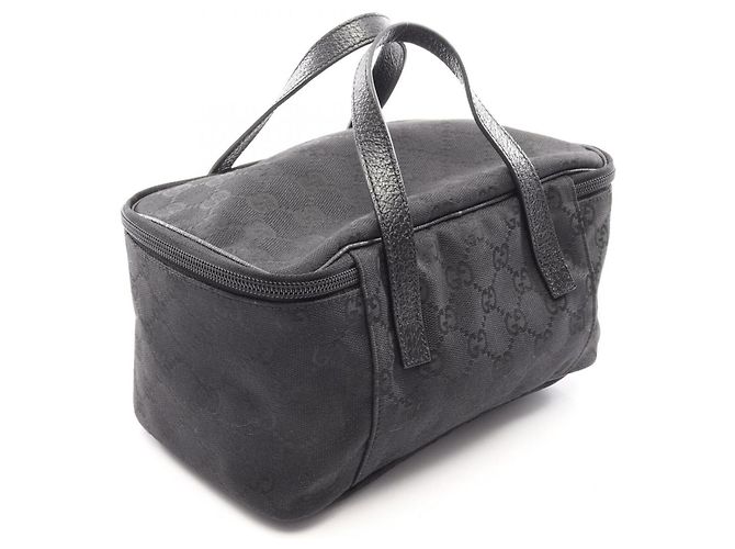 Borsa Gucci GG Canvas in nero - vista 2
