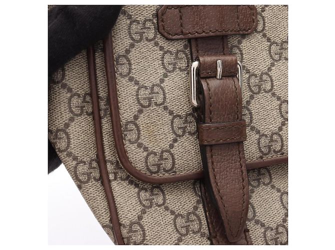 Borsa a tracolla Gucci GG Supreme - vista 11