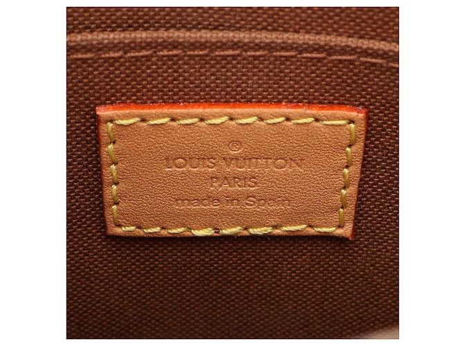 Borsa Louis Vuitton Petite Sac Plat Monogram - vista 4
