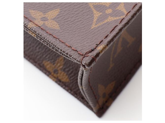 Borsa Louis Vuitton Petite Sac Plat Monogram - vista 9