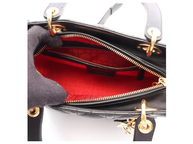 Christian Dior Lady Medium Cannage Handtasche - Ansicht 3