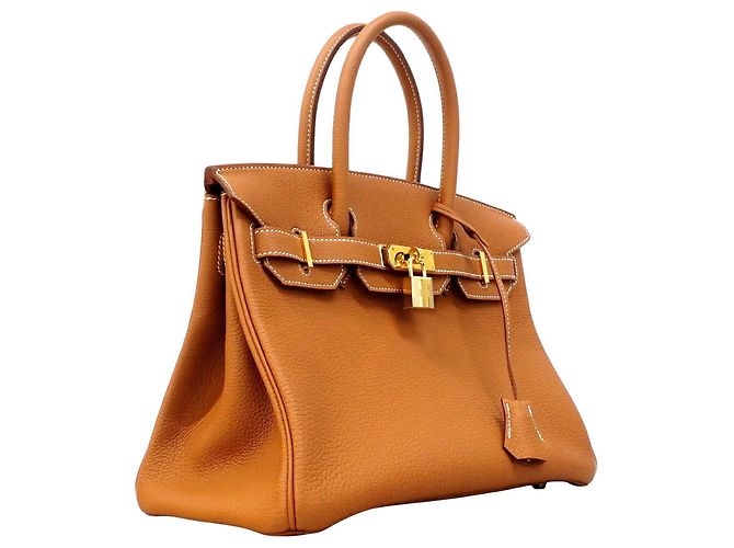 Hermès Bolsa Hermes Birkin 30 Togo Gold - vista 2