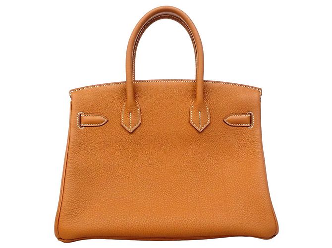 Hermès Bolsa Hermes Birkin 30 Togo Gold - vista 8