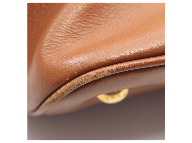 Prada 2-Way Handtasche aus braunem Leder - Ansicht 5