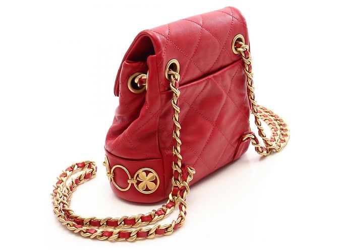 Sac à dos/Sac à main Chanel Matelassé Small Chain - vue 2