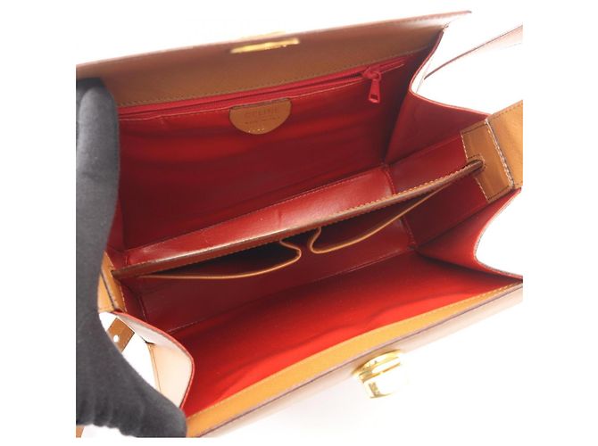 Céline Celine Turnlock Schultertasche - Ansicht 3