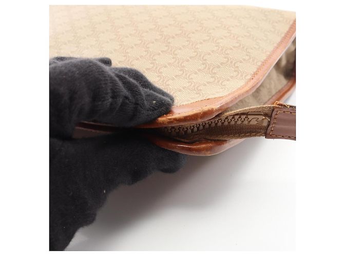 Céline Bolsa de mão clutch Celine Macadam Second Bag - vista 9