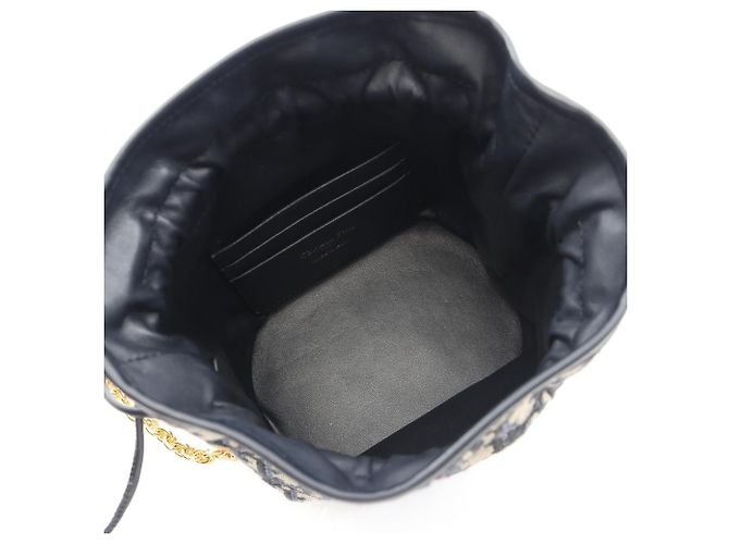 Borsa mini bucket con coulisse Christian Dior Dior 30 Montaigne - vista 3