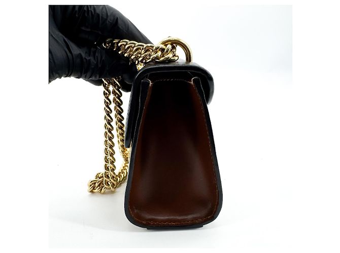 Gucci Padlock GG Coated Canvas and Leather Small - vista 3