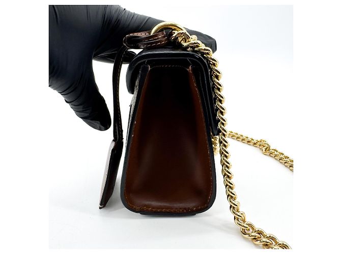 Gucci Padlock GG Coated Canvas and Leather Small - vista 4