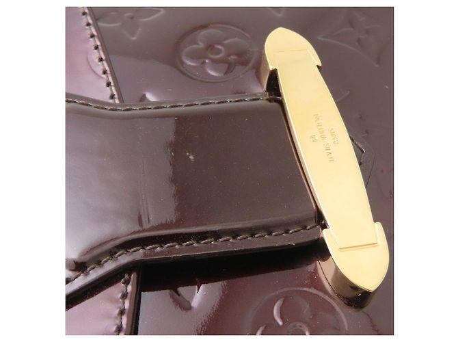 Borsa a tracolla Louis Vuitton Vernis Bellflower PM - vista 13
