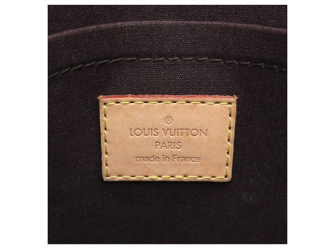 Borsa a tracolla Louis Vuitton Vernis Bellflower PM - vista 7